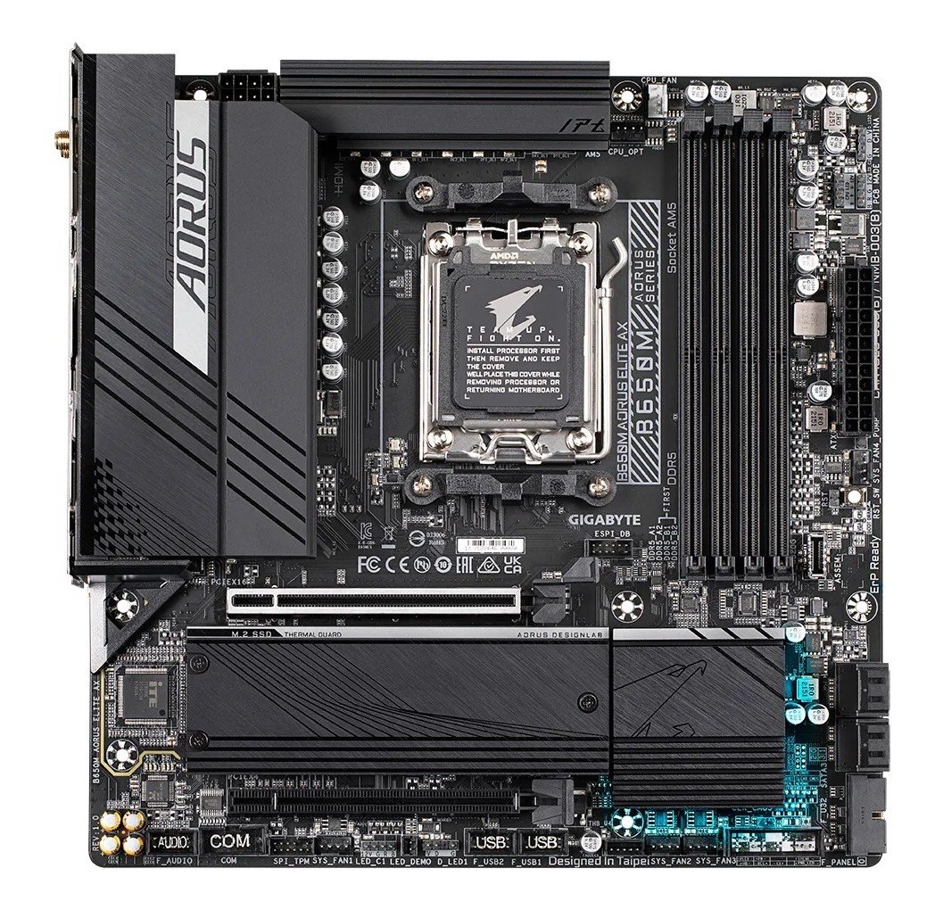 Mother Gigabyte Am B M Aorus Elite Ax Ignatech