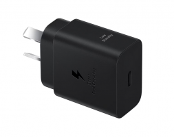 ACCESORIOS SAMSUNG CARGADOR 25W CABLE TIPO-C BLACK