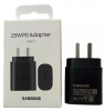 ACCESORIOS SAMSUNG CARGADOR DE VIAJE 25W BLACK S/CABLE