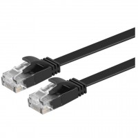 ANBYTE PATCH CABLE RED UTP 1.0M NEGRO
