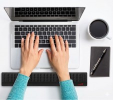 APOYA MUÑECAS PAD TECLADO GENIUS G-WP 200M VISCOELASTICO