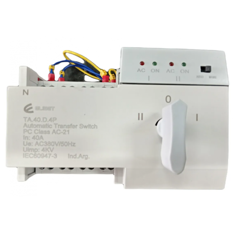 ATS. CONMUTADOR MOTORIZADO CONTROLADOR D . 40A