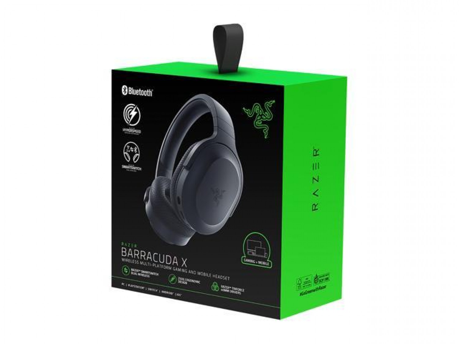 AURICULAR GAMER RAZER BARRACUDA X NEW BLACK