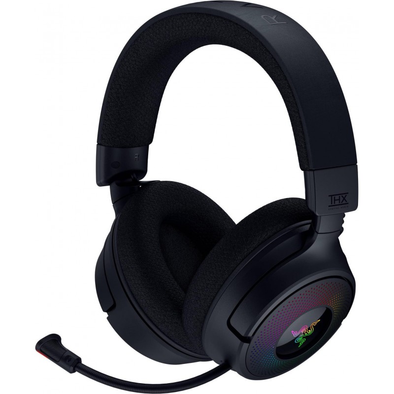 AURICULAR GAMER RAZER KRAKEN V4 BLACK HYPERSPEED WIRELESS +BT +USB THX