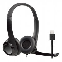 AURICULAR LOGITECH H390 HEADSET BLACK