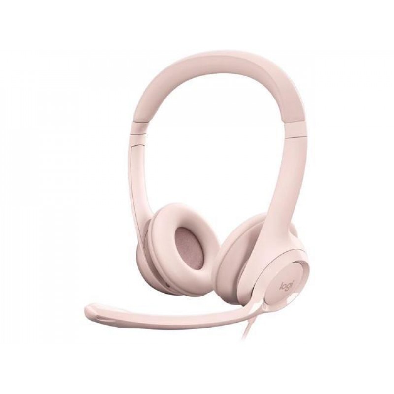 AURICULAR LOGITECH H390 HEADSET ROSE