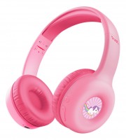 AURICULAR TRUST NOUNA WIRELESS KIDS PINK