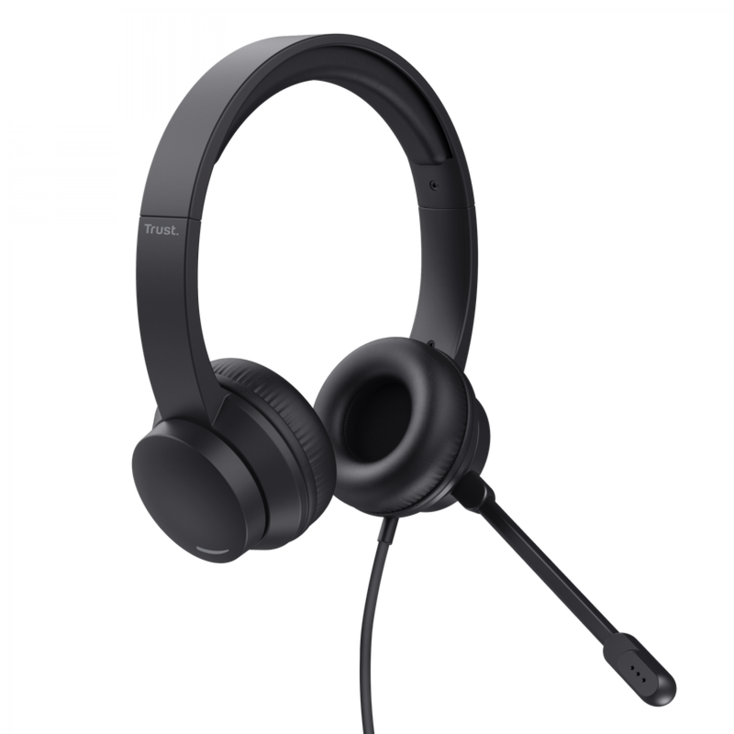 Auriculares Trust Ayda USB Ajustables con Micrófono Negro Auriculares Trust Ayda USB Ajustables con Micrófono Negro
