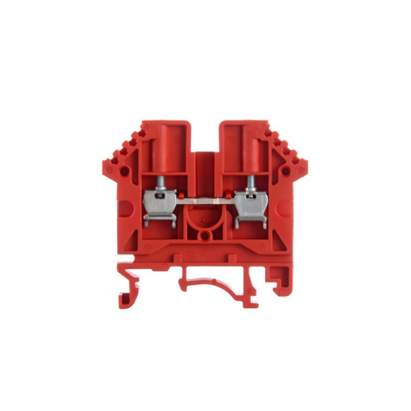 BPN-2,5 BORNE DE PASO ROJO PARA CONDUCTOR DE 2.5MM