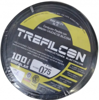 CABLE 1X0,75 MM TREF X 100 MTS NEGRO