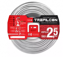 CABLE 1X2.5MM UNIPOLAR TREFILCON X 100M BLANCO