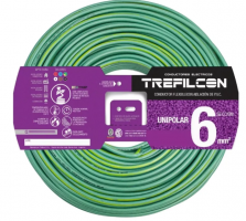 CABLE 1X6,00 MM TREF X 100 M V/AMARILLO