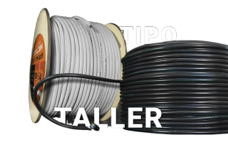 CABLE TPR 3X1.5MM TREF X 1M NEGRO TTNNBM3150