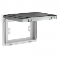 CAJA DE EXTERIOR MONACO BLANCO, RECTANGULAR, IP55, PROTECCION UV, MATERIAL PC
