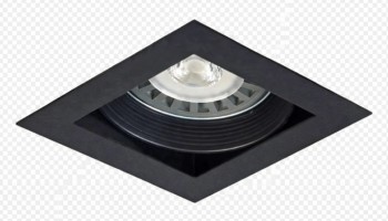 CARDANICO DE EMBUTIR 1 LUZ NEGRO - TREFI