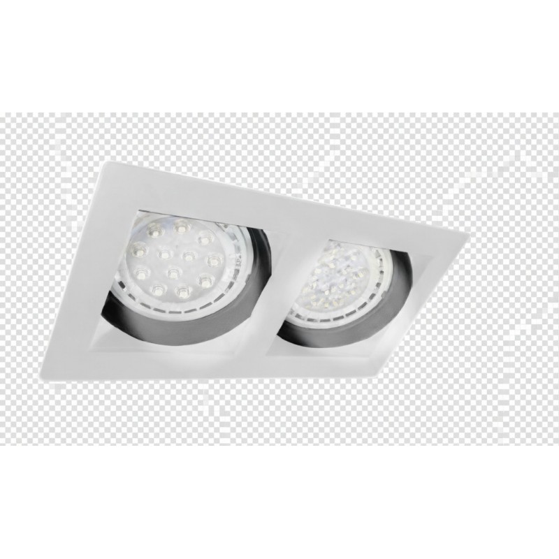 CARDANICO DE EMBUTIR 2 LUZ BLANCO – TREFI