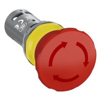 CE4T-10R-01 Pulsador de emergencia 40mm (Pulsar-Girar) 1NC