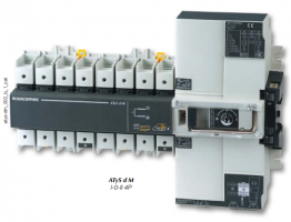 CONMUTADOR 4 POLOS 800A MOTORIZADA - SOCOMEC