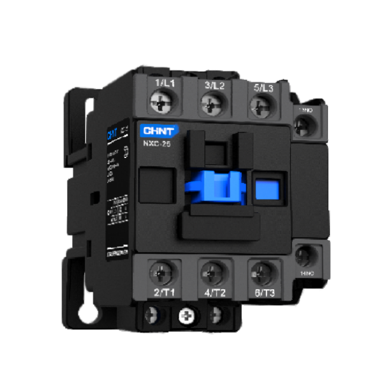 CONTACTOR CHINT NXC-25 IN25A 3 POLOS+AUX 1NA+1NC BOB 220VCA