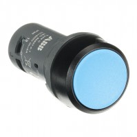 CP1-10L-10 Pulsador rasante compacto 1NA Azul