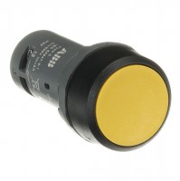 CP1-10Y-11 Pulsador rasante compacto 1NA+1NC amarillo