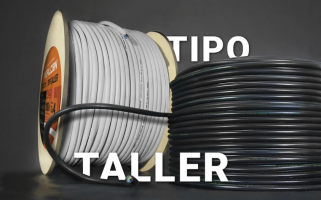 Cable TPR 2x1 Negro Trefilcon - x100mts
