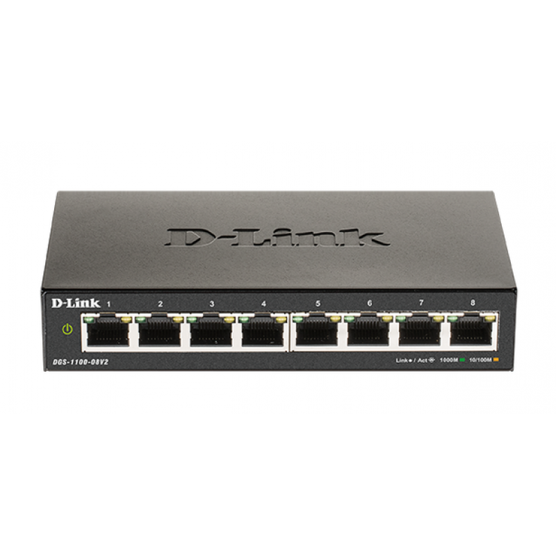 D-LINK 8 PORT GIGABIT EASY SMART SWITCH