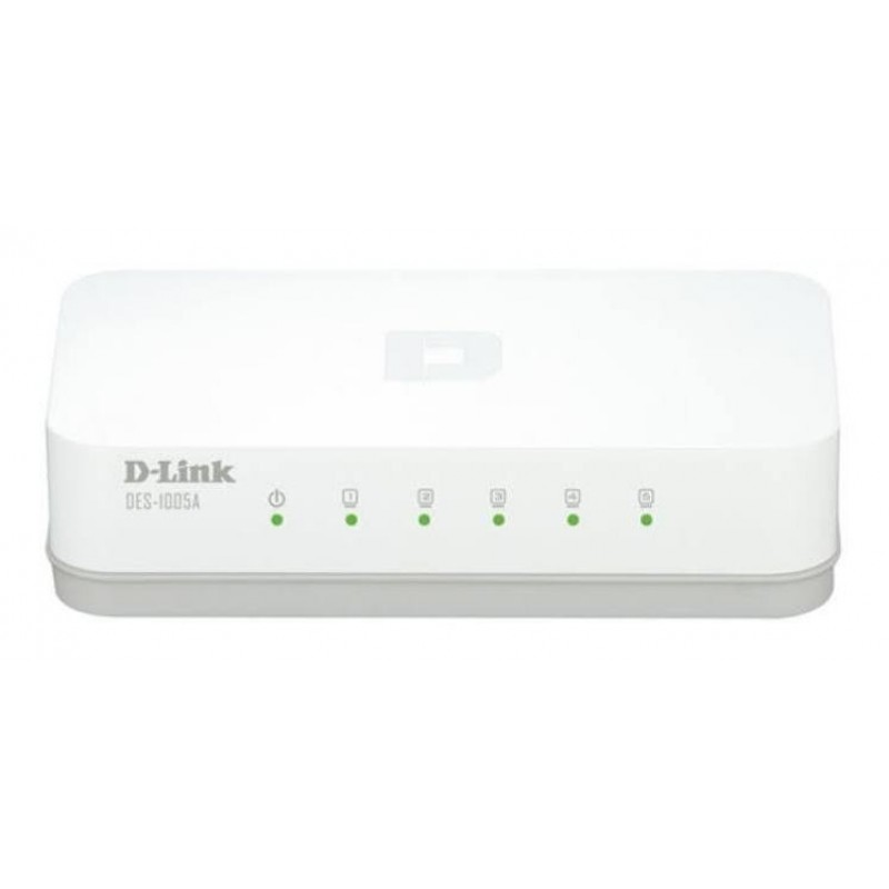 D-LINK DES-1005A SWITCH 5 PUERTOS 10/100Mbps