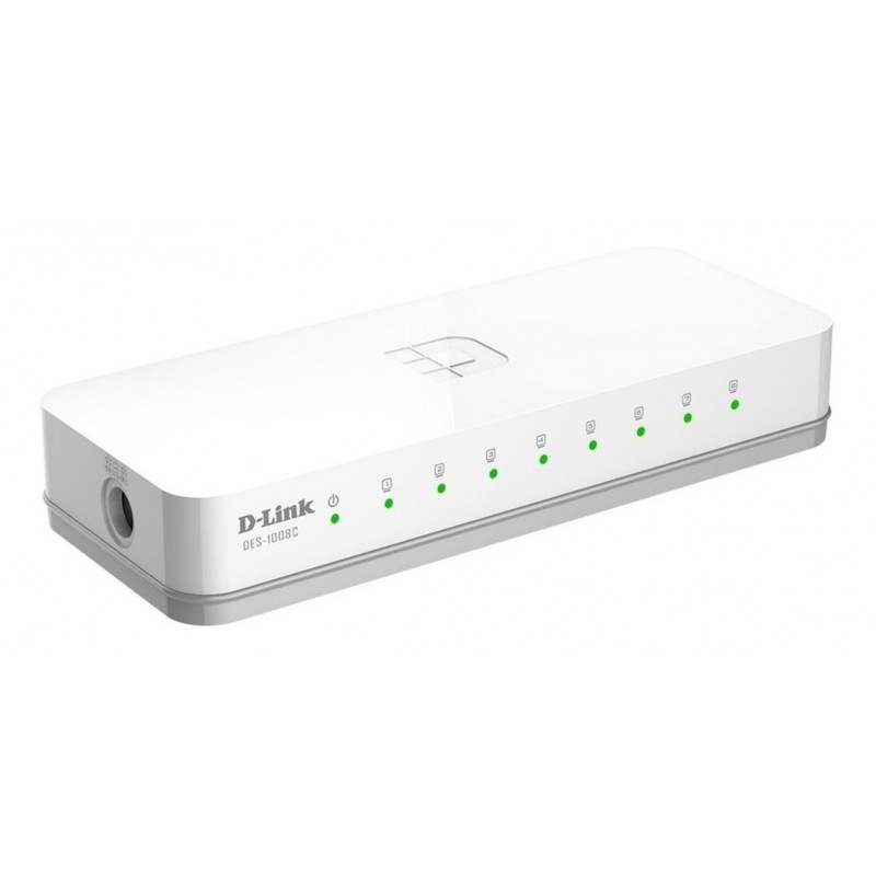 D-LINK DES-1008C SWITCH 8 PUERTOS 10/100Mbps