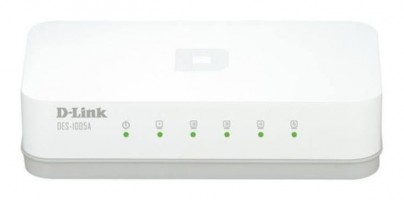 D-LINK SWITCH DES-1005A  5 PUERTOS 10/100Mbps