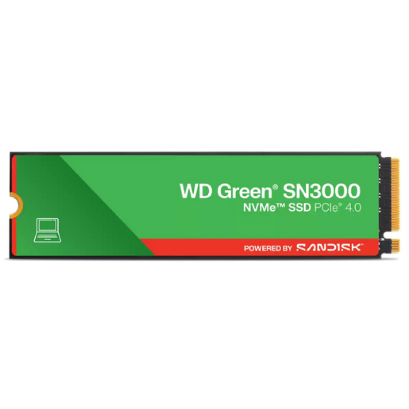 DISCO SSD M.2 1TB WD GREEN SN3000 NVME