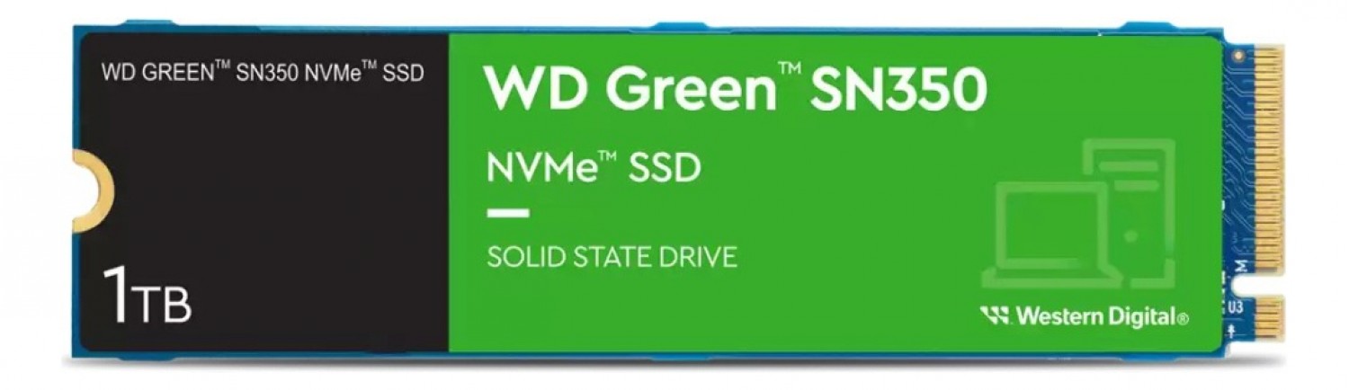 DISCO SSD M.2 1TB WD GREEN SN350 NVME