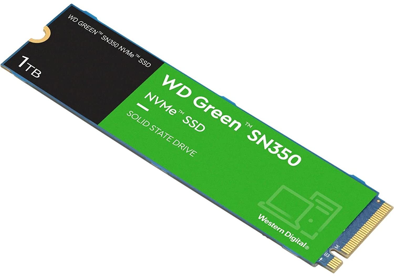 Disco ssd m 2 1tb wd green sn350 ignatech