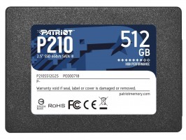 DISCO SSD PATRIOT P210 SOLID 512GB SATA3