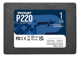 DISCO SSD PATRIOT P220 1TB 2.5 SATA3 PS001664