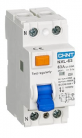 DISYUNTOR BIPOLAR CHINT NXL - 63A - 30mA - Clase AC - 6kA