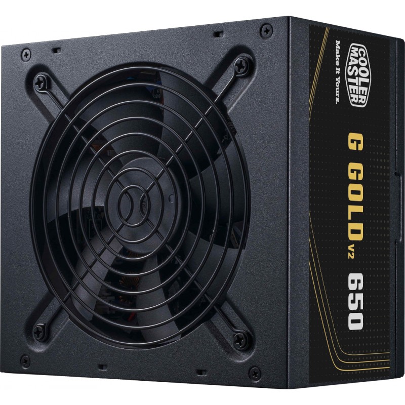 FUENTE COOLER MASTER MWE GOLD 650W V3 NM FR A/AR CORD