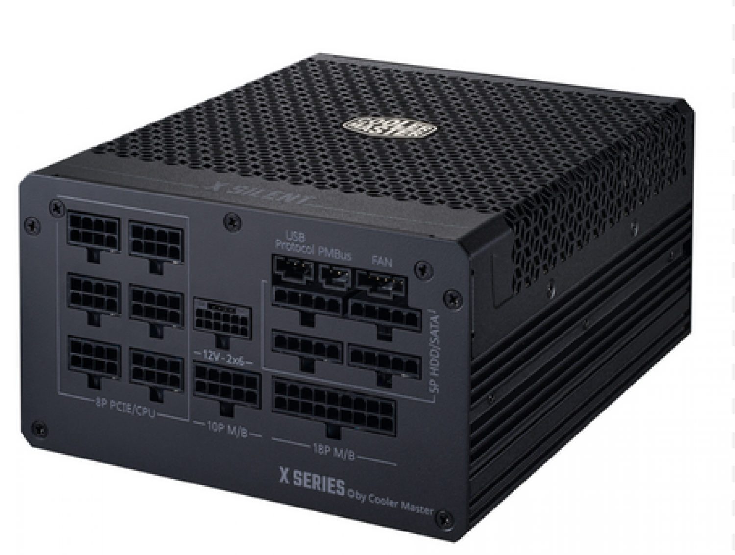 FUENTE COOLER MASTER X SILENT EDGE PLATINUM 850W (FULL MODULAR)