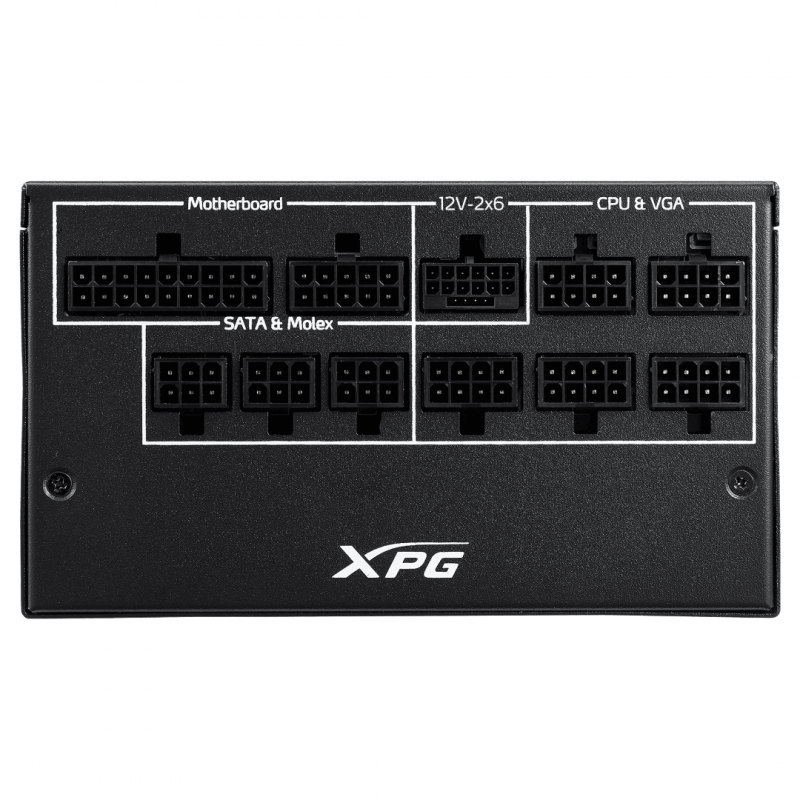 FUENTE GAMER ADATA 850W XPG CORE REACTOR VE II 80 PLUS GOLD