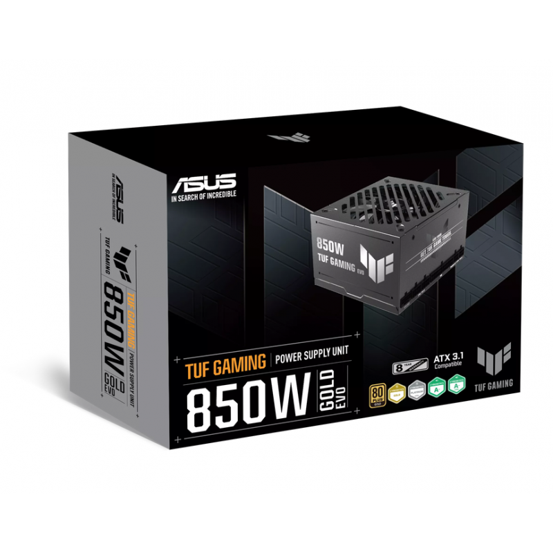 FUENTE GAMER ASUS TUF GAMING 850W EVO