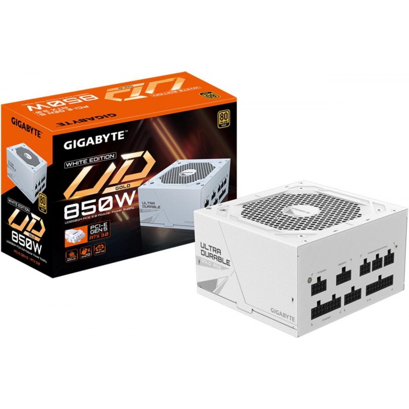 FUENTE GAMER GIGABYTE 850W 80 PLUS (BLANCA) PG5
