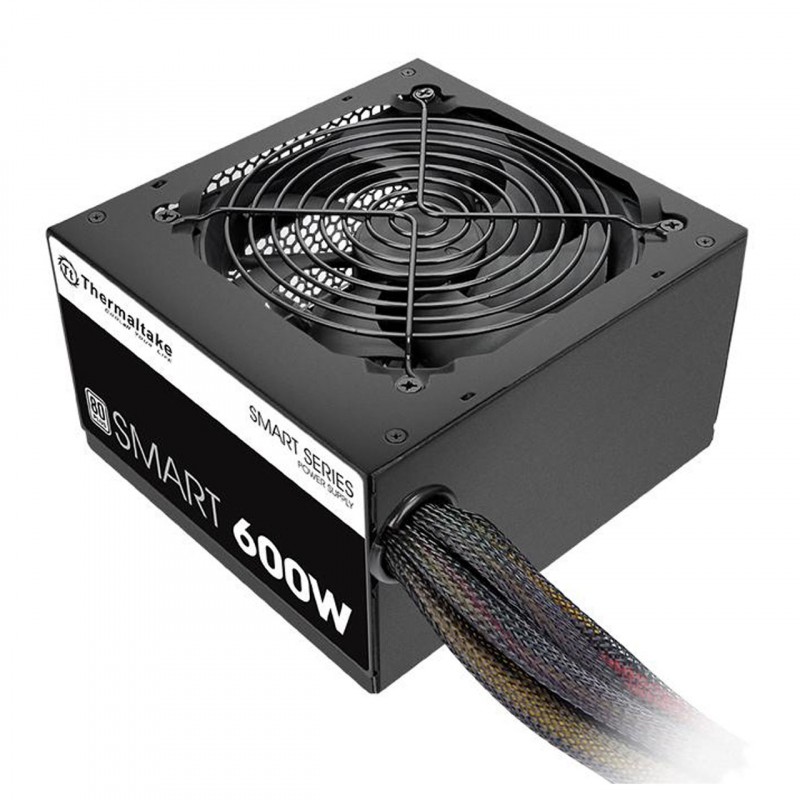 FUENTE GAMER THERMALTAKE SMART WHITE 600W 80 PLUS