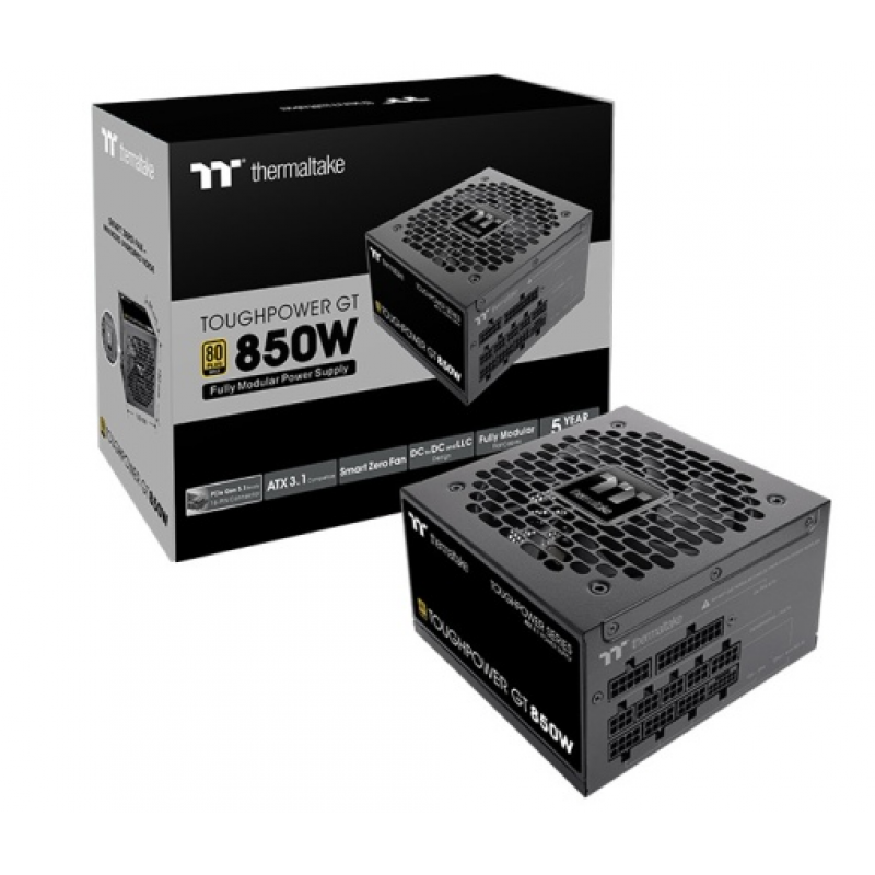 FUENTE GAMER THERMALTAKE TP GT 850W ANALOG 80 PLUS GOLD