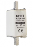 FUSIBLE TIPO NH - Tamaño: 00 - In: 80A gG - Icc: 120kA @ 500VCA, 100kA @ 250VCC