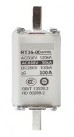 FUSIBLE TIPO NH TAMAÑO 00 IN100A gG ICC 120KA @500VCA 100KA @250VCC
