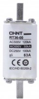 FUSIBLE TIPO NH TAMAÑO 00 IN63A gG ICC 120KA @500VCA 100KA @250VCC