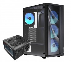 GABINETE 650W RAIDMAX MESHIAN X922 ARGB TG