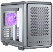 GABINETE COOLER MASTER 400 MASTER FRAME MESH SILVER