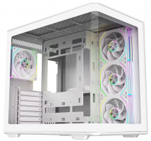 GABINETE COOLER MASTER 600 ELITE WHITE ARGB x 4 COOLERS