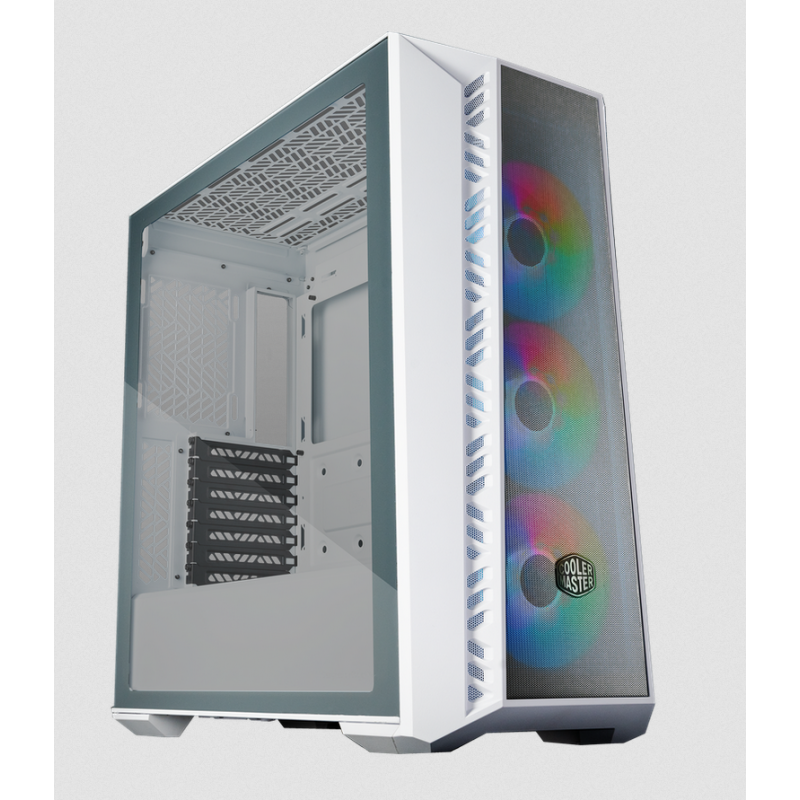 GABINETE COOLER MASTER MASTERBOX 520 MESH WHITE